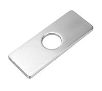 Generic Copri Foro Rubinetto Lavello Bocchetta Piastra Ponte in Acciaio Inossidabile 304 per un Aspetto Ordinato in Cucine o Bagni (acciaio inossidabile 3043)