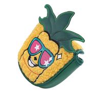 Generic Copricapo per Putter a Forma di Mais Cartone Animato per Allenamento per Putter Nei Boschi, Copricapo Protettivo Divertente in PU per Uomini e Donne Principianti, Pelle PU