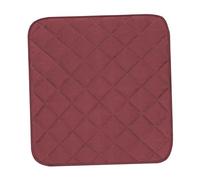 Generic Copridivano assorbente per divano, 22x21 pollici, design a 4 strati, multifunzionale, con retro antiscivolo, accessori riutilizzabili, Rosso