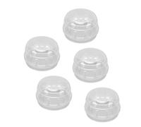 Generic Coprimanopole per Fornelli PC Resistente Al Calore, Serrature di Sicurezza a Prova di Bambino per Manopole per Fornelli a Gas, Confezione da 5 (5PCS)