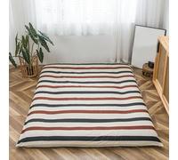 Generic Coprimaterasso Futon Con Cerniera, Fodera In Puro Cotone, Morbido, 200x220cm, Style2