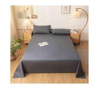 Generic Coprimaterasso impermeabile, morbido copriletto di lusso, per letti singoli, matrimoniali, queen size, grigio scuro, 230 x 245 cm, massimo comfort e protezione