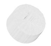 Generic Copripoggiatesta Monouso in Tessuto Non Tessuto 100 Pezzi con Design a Foro per il Naso per Protezione Igienica del Cuscino Massaggio 30x30 Cm (#2)