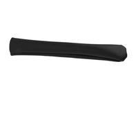 Generic Copritesta per Bastoncini di Allineamento in Pelle Traspirante per un Posizionamento Accurato Dell'allenamento del Golf, Adatto Alla Maggior Parte dei Bastoncini (BLACK)