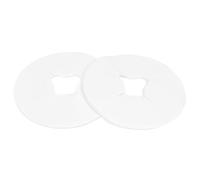 Generic Copriviso Usa e Getta Morbidi e Traspiranti Massaggio 100 Pezzi per un Eccellente Assorbimento D'acqua per il Centro di Gestione della Pelle del Club SPA (Bianco 29 * 29 cm)