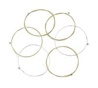 Generic Corde di Chitarra, Corde di Chitarra di Acustica Acustica con Gallina Media Tensione Medio a Acustico di di Sostituzione Set Completa 6pc per la Folk