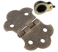 Generic Cordiera per Chitarra in Bronzo Accessorio Leggero per Chitarre con Scatola di Sigari a 3 Corde Materiale Metallico 1 unità