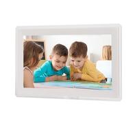 Generic Cornice Digitale per Foto con Calendario da 15,6 Pollici, Display FHD Touchscreen WiFi con Regolazione Automatica della luminosità e Backup su, per Pianificazione (Spina europea)