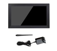 Generic Cornice Fotografica Digitale WiFi da 13,3 Pollici Cornice Elettronica Intelligente con Touchscreen, Controllo Touch a 10 Punti, Supporto Multiutente per Condividere Avventure di Viaggio