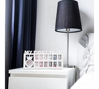 Generic Cornice Portafoto Fai da Te “Il Mio Primo anno” per la Crescita del Tuo Bambino, Cornice Portafoto di Alta qualità, Plastica Bianca, Perfetta per i neopapà, 4 X 6 Cm (WHITE)