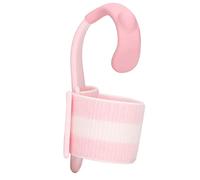 Generic Correttore Portapenna Correttore Posturale di Scrittura Ergonomico per Studenti, Tutore da Polso con Impugnatura Premium per Scrittura Confortevole, Lunghezza Regolabile, Materiale di (PINK)