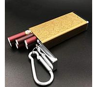 generic Creative Sigaretta Caso Esterno Resistente All'Umidità e Alla Pressione Portatile Men's Ettes Scatola Di Immagazzinaggio Can Holder 8/Oro 2Color/9,8 * 3,9 * 1,8 cm