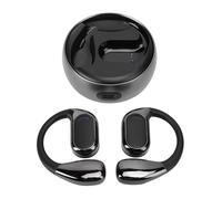 Generic Cuffie di Traduzione, Riduzione a Bassa Latenza del Rumore Supporta 74 Lingue 70 Accento Oree Hook Traduzione dei Controlli delle Cuffie per Comunicare le Chiamate (BLACK)