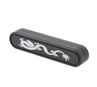 Generic Cursore Tattile Meccanico Durevole con Punta delle per Spingere le Carte per Lavori di Viaggio Portatile in Lega di Zinco 15x72x12mm (BLACK)