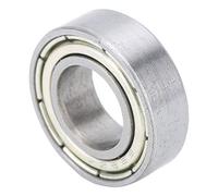 Generic Cuscinetti a Sfera, Cuscinetti a Sfera Lineari della Puleggia 10pcs 3D Accessori in Metallo Argento per il Motore a V Cuscinetto a 688zz
