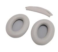 Generic Cuscinetti Auricolari di Ricambio per Kit di Cuscinetti per Archetto in Morbida Pelle Proteica WH-1000XM3 per Un'esperienza di Ascolto Coinvolgente 4 Pezzi (Marrone chiaro)