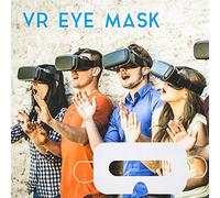 Generic Cuscinetti di Protezione VR 3D Monouso Benda per Occhi Universale per 2 Vive/Pro, Cerotti per Occhi VR in Tessuto Non Tessuto Traspirante per la Protezione 'igiene Personale