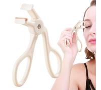 Generic Cuscinetti in silicone per donne e ragazze, confezione da 3 piegaciglia con 10 sostituzioni, per pizzicare o tirare i pascoli, adatti tutte le forme degli occhi