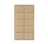 Generic Cuscinetti per Bocchino per Clarinetto Ad Alta Resilienza per Testa di Clarinetto, 10 Pezzi Toppe per Bocchino per per Tutti i Suonatori di, Materiale Siliconico Alimentare, (0,8 mm)