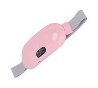 Generic Cuscinetto Riscaldante Mestruale con Ricarica USB Cuscinetto Riscaldante Portatile Veloce per la Vita per Alleviare il Dolore da Crampi per Cintura Mestruale Regolabile per Donne Che (PINK)