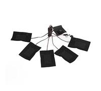Generic Cuscinetto Termico in Tessuto per Gilet Elettrico 3 Marce Cuscinetto Riscaldante in Fibra Composita Impermeabile Regolabile con Temperatura per Indumenti Riscaldanti, Cinture Calde, Caldi