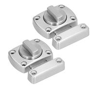 Generic Cuscini per Porte della Soffitta, Chiusure di Finestre con Giunti Filettati 2 Pcs Addensati Ad Alta Durezza in Lega di Zinco in Lega di Blocco Finta Gusta Finestra Fantascata per Porte, per