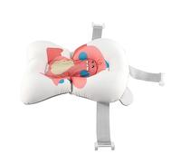 Generic Cuscino da Bagnetto per Neonati, Morbido Supporto per Rete Galleggiante a Mani Libere per Neonati, Cuscino da Bagno Regolabile per, Tappetino per Vasca da Bagno Delicato Sulla Pelle (PINK)