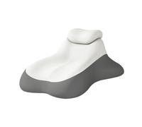 Generic Cuscino in Memory Foam per Posizione, Cuscino Massaggiante Alla Moda per La Lettura E Il Sonno Laterale, Grigio Scuro Grigio Chiaro