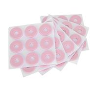Generic Cuscino per Calli in Schiuma di Lattice Antiabrasione per Cerotto per Mais, Protezione per Piede Ammortizzante per Cuscinetti per Mais, Rosa 6 Pezzi (tondo rosa S)