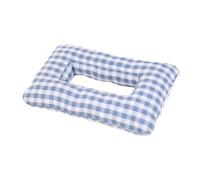 Generic Cuscino per forare le orecchie, cuscino per dormire con foro AN per viaggi e soggiorni, Blu