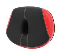 Generic Cuscino per Sedile da Bici Noseless per Comfort e Assorbimento degli Urti per Uomini e Donne, Sella Ergonomica di Ricambio Ampia, Memory Foam, (rosso)