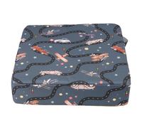 Generic Cuscino per Seggiolino Portatile per Bambini, Antiscivolo, per Tavolo da Pranzo, Sedia da Cucina, Sicuro e Durevole, in Fibra di Poliestere, 12,6x12,6x3,3 Pollici
