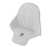 Generic Cuscino per Seggiolone Fodera Comoda e Staccabile per la Sedia da Pranzo per bambini. 1 Resistente All'acqua (grigio chiaro)