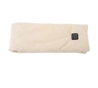 Generic Cuscino Riscaldante per Collo Scaldacollo Elettrico Riscaldato USB per Spalle Tre Livelli di Temperatura Regolabili Plaid in Morbido Cotone Beige per attività Invernali Al