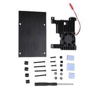 Generic Custodia in Lega di Alluminio Adatta per Scheda di Sviluppo Orange Pi 3B con Ventola di Raffreddamento Passiva per Un'eccellente Dissipazione del Calore, Ideale per gli Hobbisti di Elettronica