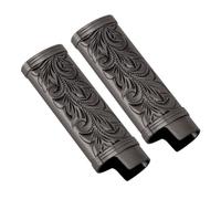 Generic Custodia per Accendino in Lega di Zinco Custodia Protettiva Stile Vintage 2 Pezzi per Escursionismo in Campeggio All'aperto (BLACK)