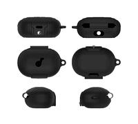 Generic Custodia per auricolari portatile antiurto con moschettone Custodia per auricolari wireless in silicone antigraffio per Anker Soundcore Space A40 Scatola di ricarica