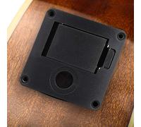 Generic Custodia per Batteria per Chitarra in Pelle PU Borsa Durevole per Organizer con Bottone a Pressione per Pickup Basso per Chitarra Elettrica Attiva Materiale di Alta qualità (Baionetta