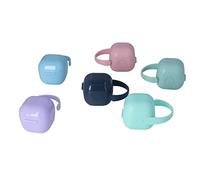 Generic Custodia per Ciuccio, Non Tossica, in Sei Colori, in PP, con di Trasporto, per Neonati, Ragazze, Madri Che Allattano, Blu Scuro Blu Rosa Verde Chiaro Verde Scuro Viola