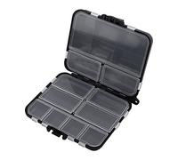 Generic Custodia per Esche da Pesca in Plastica Resistente con 26 Scomparti, Scatola per Esche Leggera per Ganci, Pesi, Pallini, per Hobbisti di Pesca