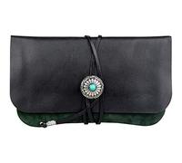 generic Custodia per Sigarette Creativa Genuine Leather Smoke Pouch Storage, Portable Rolling Travel Smoking Pipe Bag Holder per 2 Tubi e Accessori, Vintage Unisex/Verde/18Cm * 11Cm