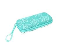 Generic Custodia Protettiva per Console di Gioco Animal Crossing Custodia Rigida Protettiva per , da Trasporto Antipolvere e Antigoccia con capacità di 10 Cassette, Verde + Bianco, 9,4 X 4,9 X 1,