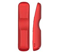 Generic Custodia Protettiva per Telecomando TV Custodia Morbida in Silicone Antiscivolo Protezione Completa a 360 Gradi per MR21GC MR21N MR21GA, con Cordino per Uso Al Polso (rosso)