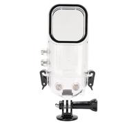 Generic Custodia Subacquea Antipioggia per Action Camera X3 Custodia Subacquea con Obiettivo Ad Alta Definizione per L'acquisizione di Pellicole Trasparenti