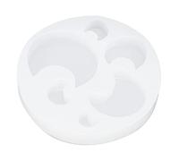 Generic Cuto Vassoio per di Ghiaccio, Forme Carine Elastico Morbido Flessibile da -40 ℃ a 230 ℃ Vassoio per Cubetti di Ghiaccio Divertente per Preparare Torte, Cioccolatini, Cubetti di, Saponi