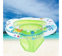 Generic da Nuoto per Bambini, Giocattolo Gonfiabile per Allenatore di Nuoto, per Piscina Estiva e Lago, Utilizza Tasche D'aria Divise e Sicure (GREEN)