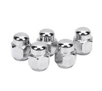 Generic Dadi Ad Alette Cromati M12x1,25 Filettatura in Acciaio con estremità Chiusa Dadi per Ruota di Ricambio per Ascent Crosstrek con Forma a Cono Affusolato, Ideali per Varie