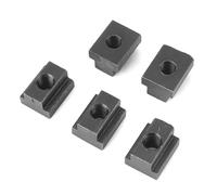 Generic Dadi per Scanalatura a T Elementi di Fissaggio Robusti e Durevoli per Tavoli di Macchine Utensili 5 Pezzi per Collegare le Parti per il Dado per Scanalatura del Tavolo di Serraggio (M8)