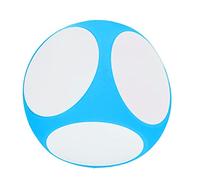 Generic Dadi Vuoti Fai-da-te Portatili e Lavabili per L'apprendimento Pratico della Matematica, Colori Vivaci Ideali per i Bambini 10 Cm (BLUE)