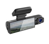 Generic Dashcam per camion, telecamera da cruscotto a 2 canali, anteriore e posteriore, registrazione in loop, monitor di parcheggio per camion, display LCD IPS touchscreen